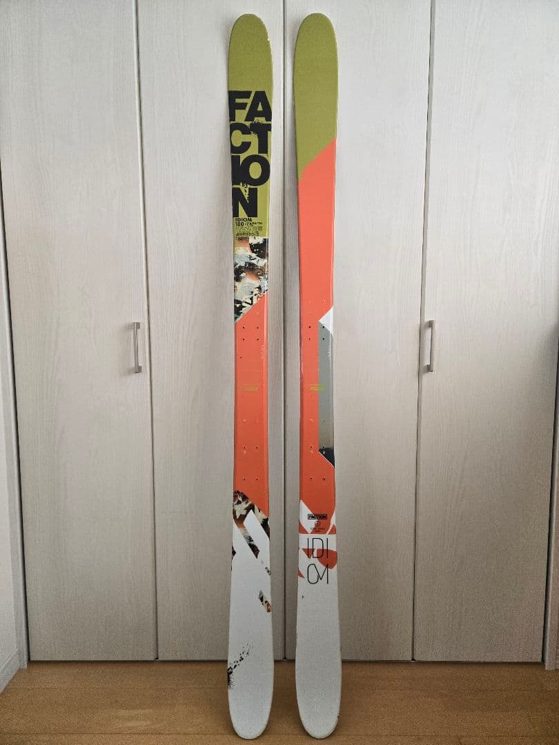 FACTIONスキー IDIOM 180cm