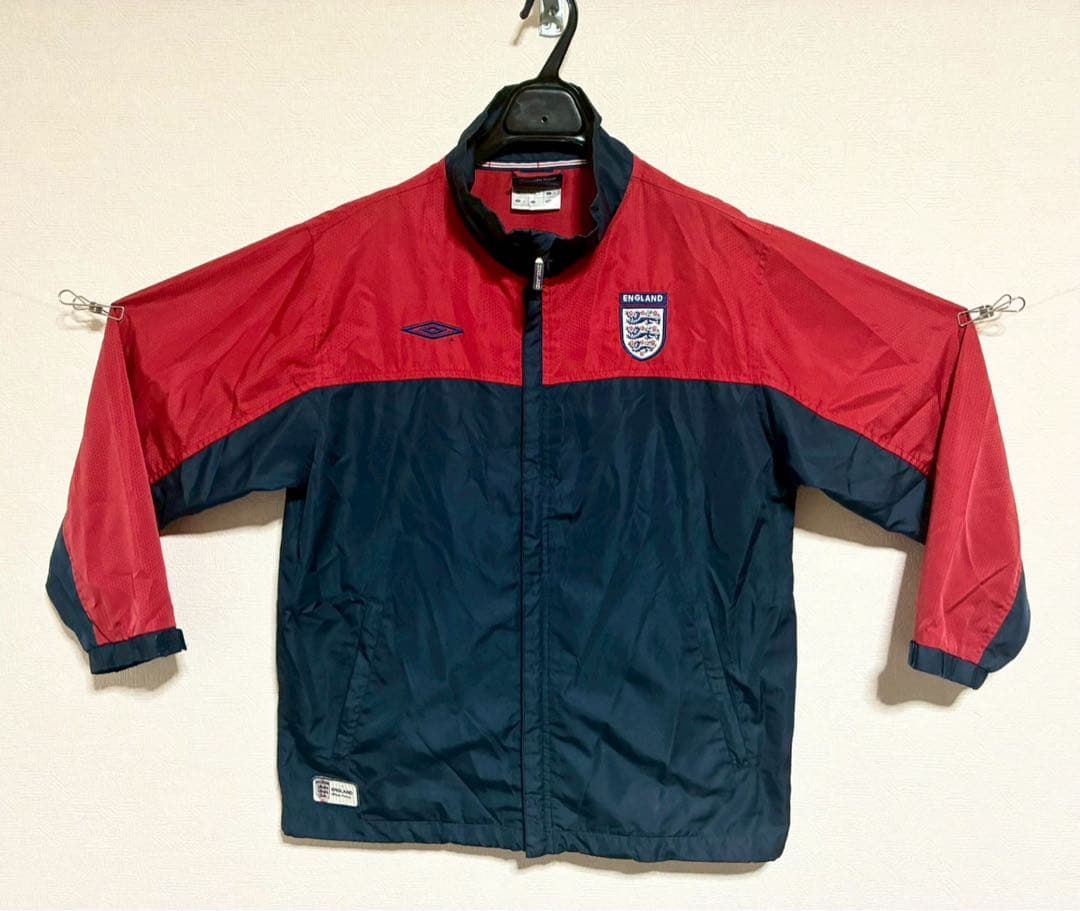 m649◆Umbro◆イングランド代表◆ウィンドブレーカー◆Mサイズ