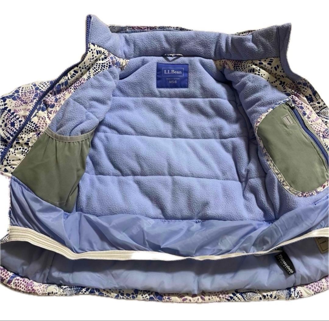 L.L.bean 110サイズ スキースーツ可愛いスキーウェア　女の子