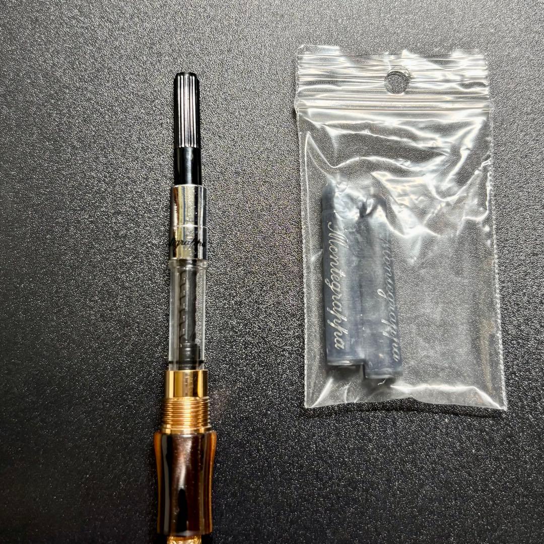 モンテグラッパ ドゥカーレ ブラウンエンペラーダ/ローズゴールド 万年筆