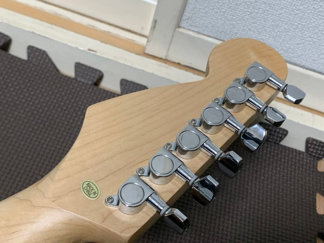 SELDER セルダー ストラトキャスター タイプ エレキギター ST 黒