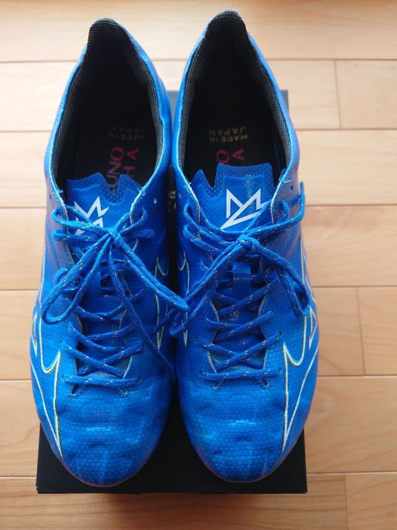 ミズノアルファJAPAN　ブルー