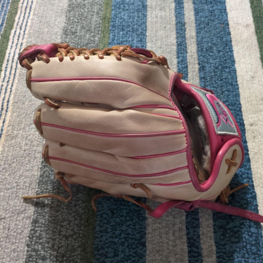 スラッガー 軟式オーダーグローブ ベージュ/ピンク値下げ交渉◯