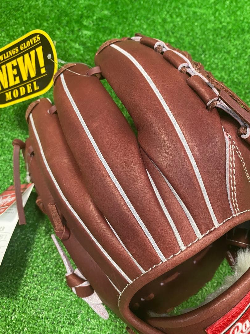 【新品】 Rawlings 右投げ用 グローブ ブラウン