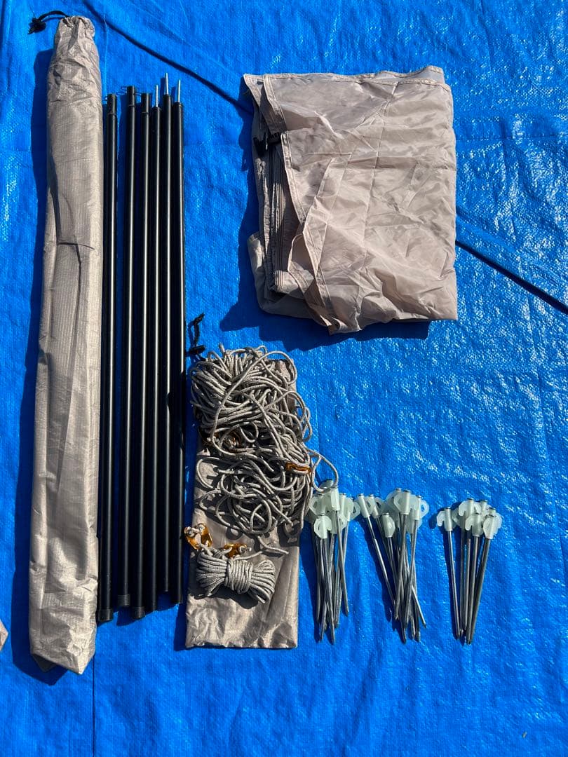 TENPLAY フレームワンタッチテント 6人用 ロッジ型