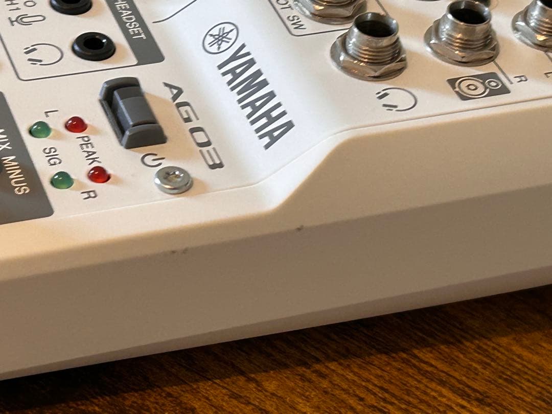 Yamaha AG03MK2 ライブストリーミングミキサー