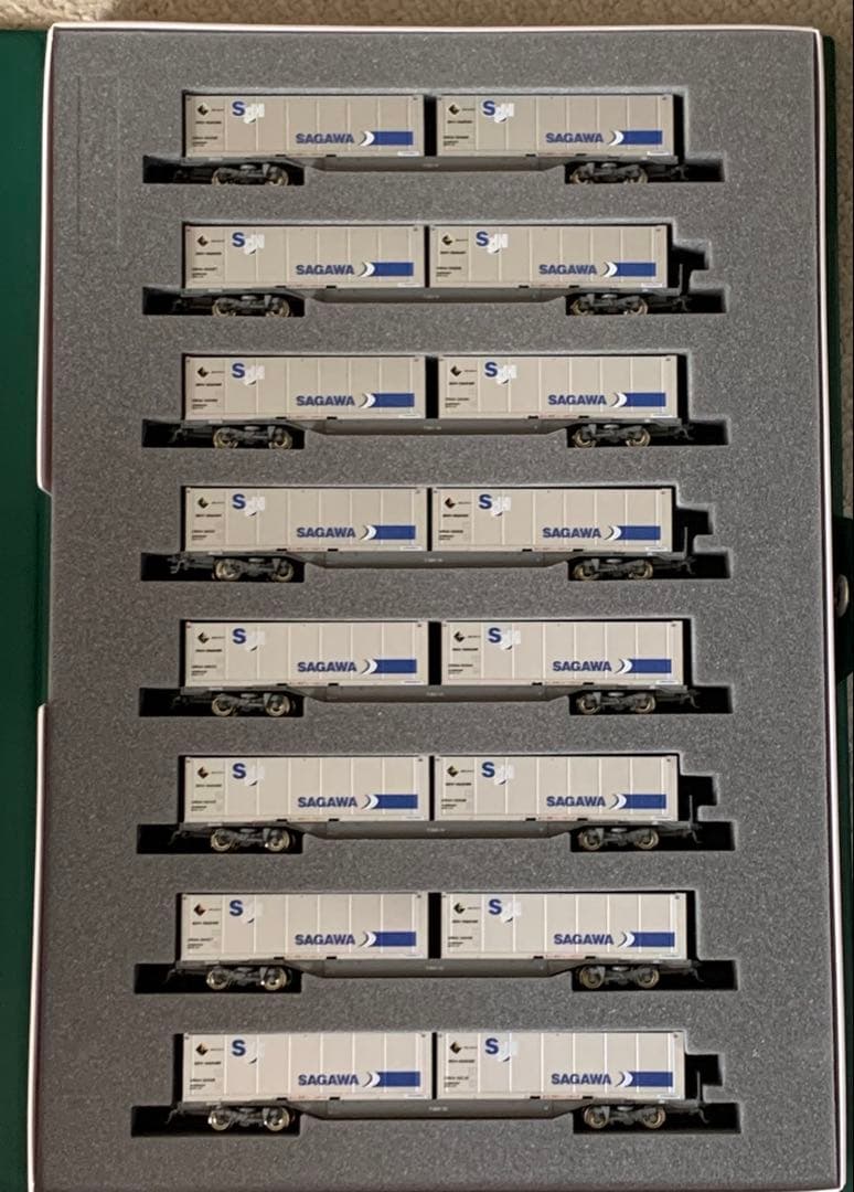 スーパーレールカーゴ（U50Aコンテナ積載）増結セットB 8両