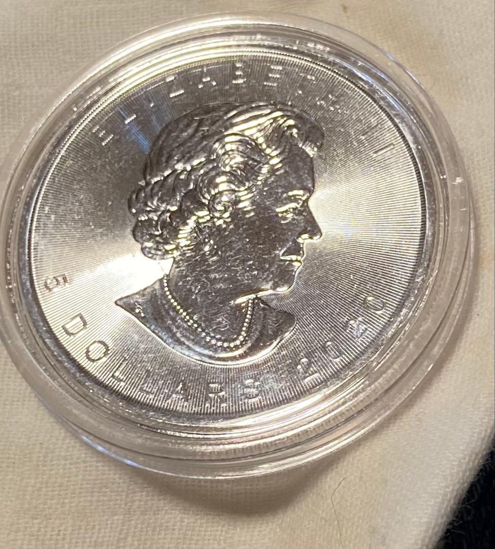2020年 カナダ 5ドル 銀貨 1オンス