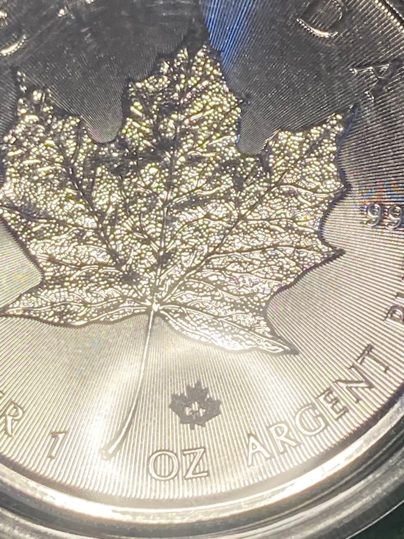2020年 カナダ 5ドル 銀貨 1オンス