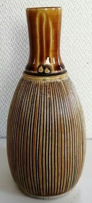 長与焼(長崎)　シノギ徳利