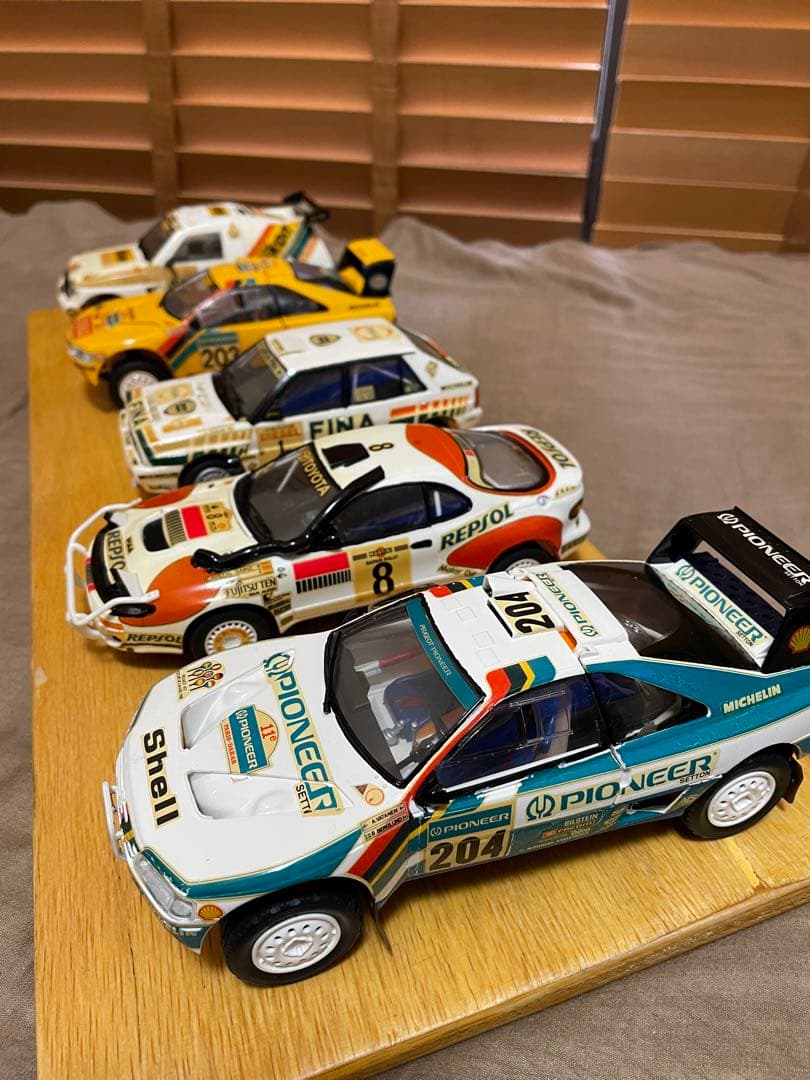 パジェロ プジョー405 ランチア インテグラーレ トヨタ セリカGT-FOUR