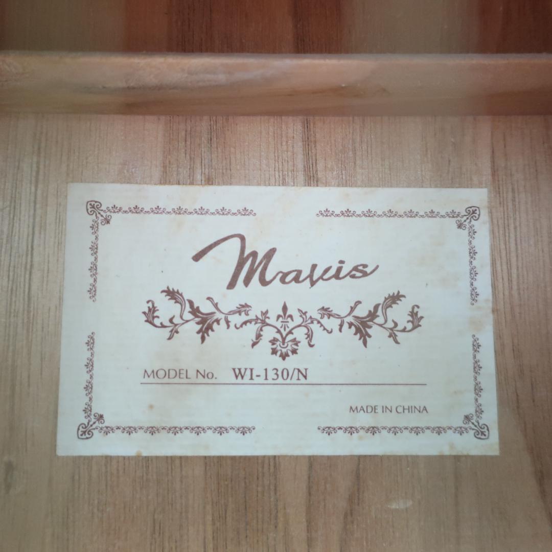 美品 Mavis WI-130/N アコースティックギター ケース付