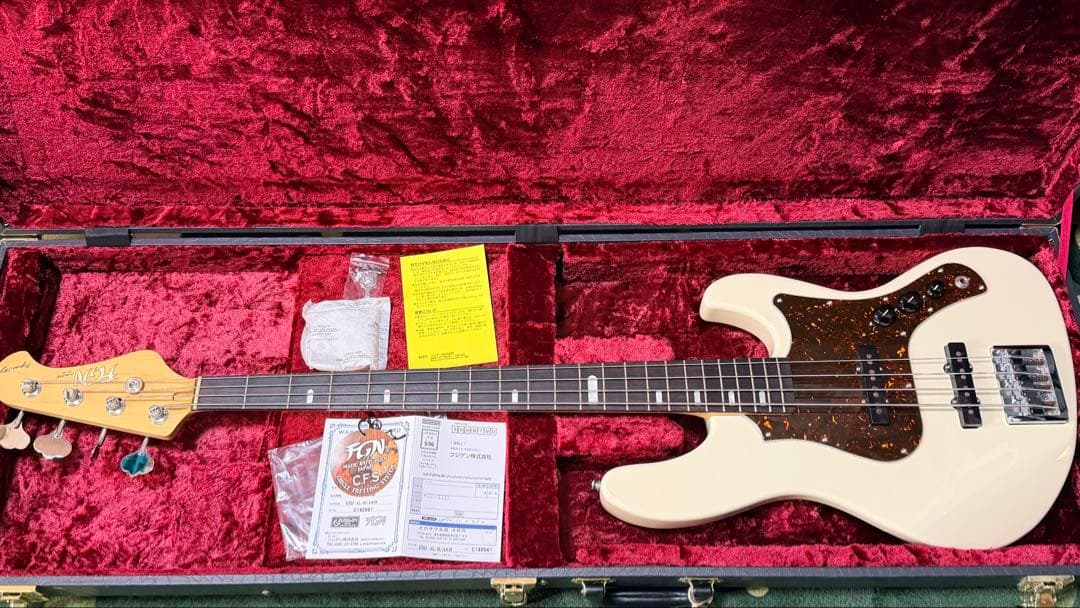 ベース FUJIGEN EMJ-AL-R/AWH Expert Mighty Jazz