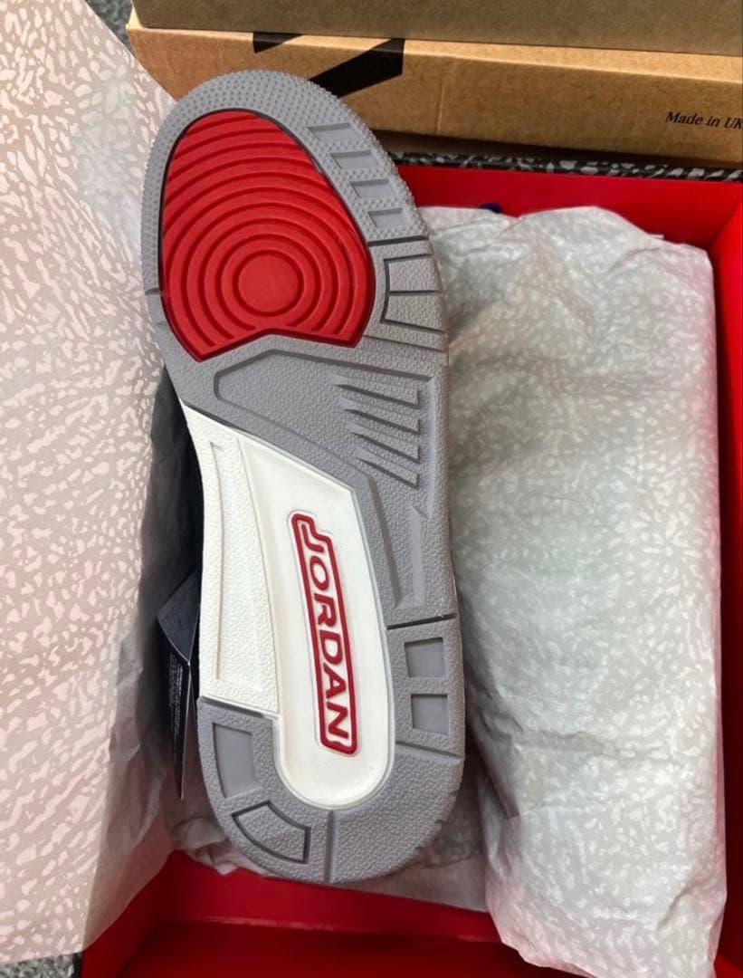 Nike Air Jordan エア ジョーダン 3レトロ「ブラック セメント」