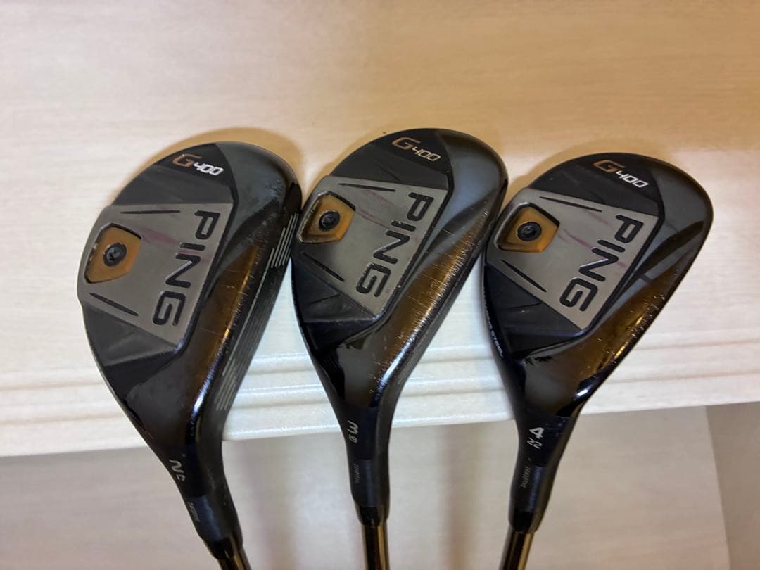 希少❗️ PING G400 ユーティリティ　美品‼️3本セット