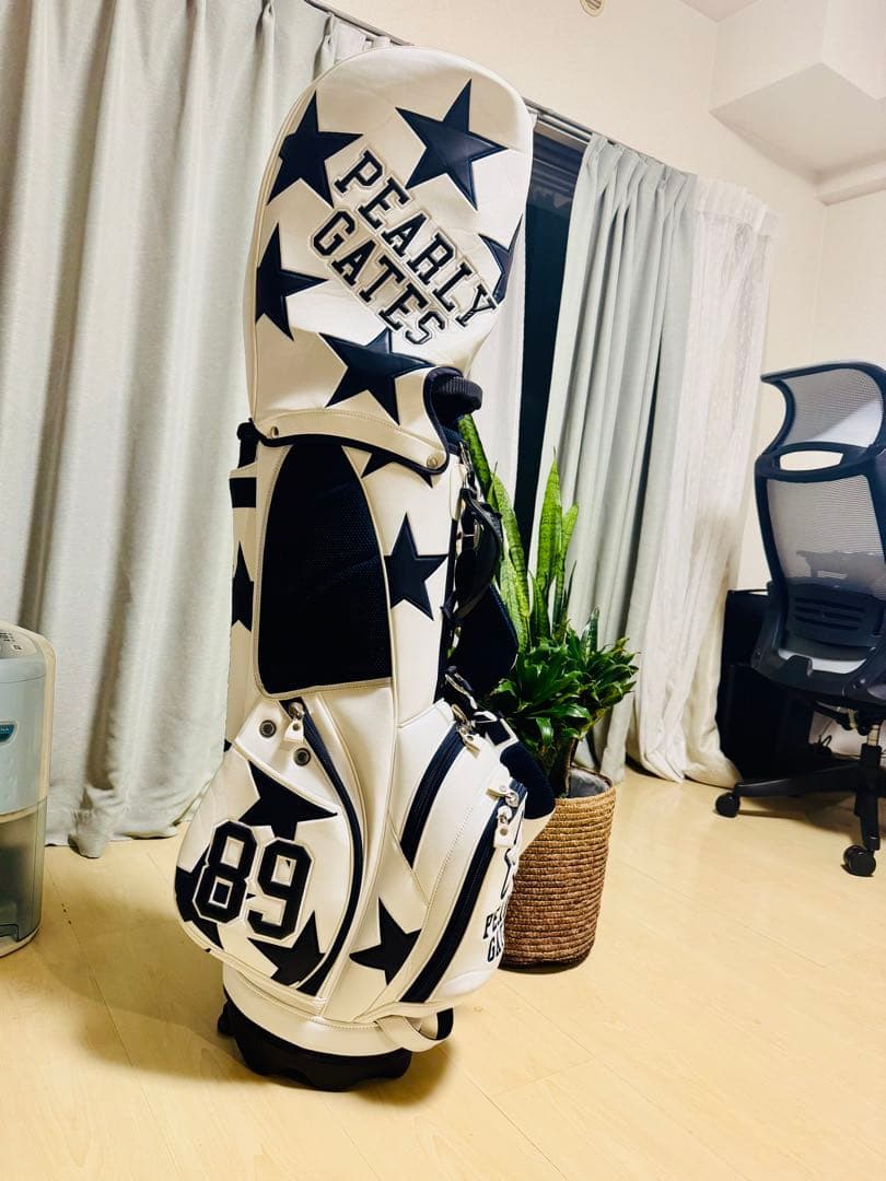 ♡*♡様 PEARLY GATES 星柄キャディバッグ　無使用品