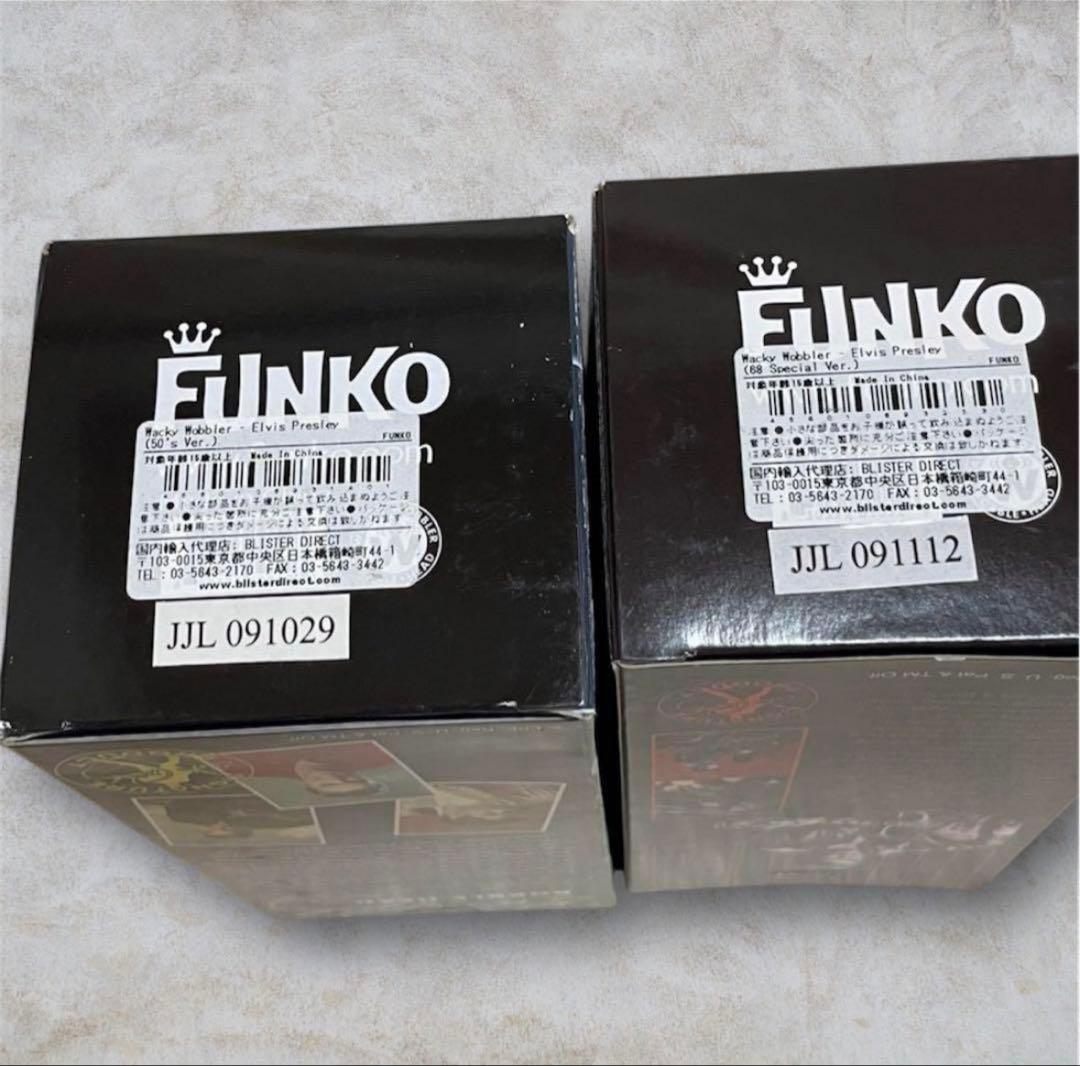 ワッキーワブラー エルヴィス・プレスリーフィギュア　4体セット　FUNKO