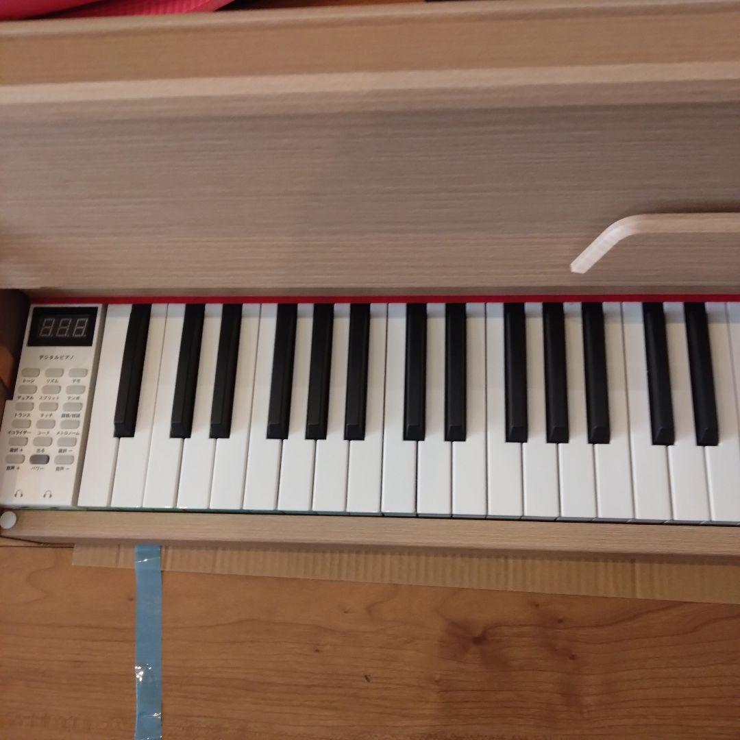 木製 電子ピアノ 88鍵盤 スタンド一体型 ペダル付き MIDI対応