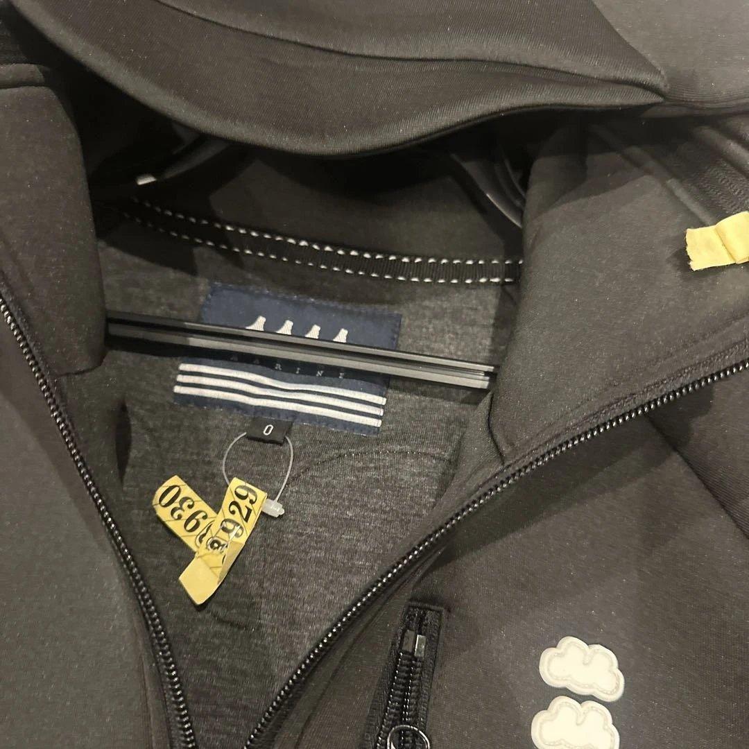 muta MARINE golf バックロゴ つば付フード着脱可