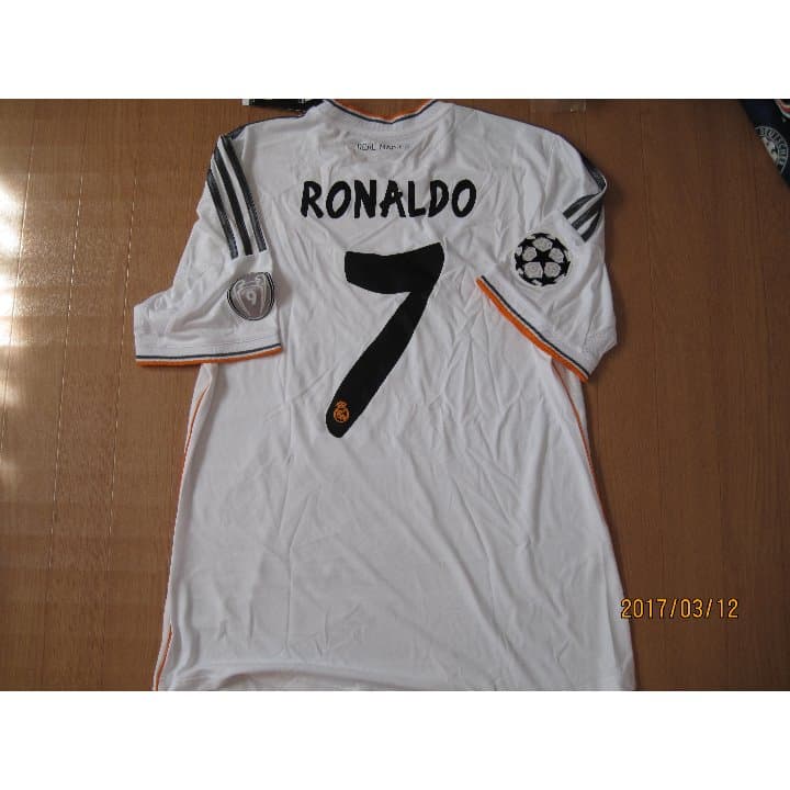 レアル・マドリード クリスティアーノ・ロナウド選手 上下ユニフォーム