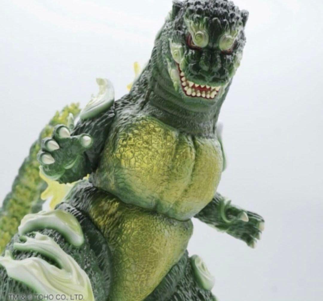 GODZILLA VINYL ARTゴジラ浮世ノ絵　翠　Frog Tree　新作