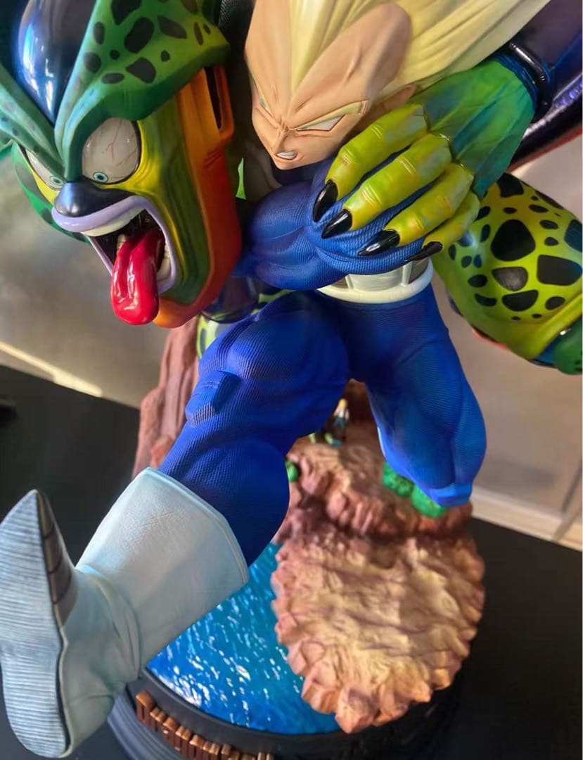 ドラゴンボール ベジータ ガレキ ガレージキット スタチュー X①②①