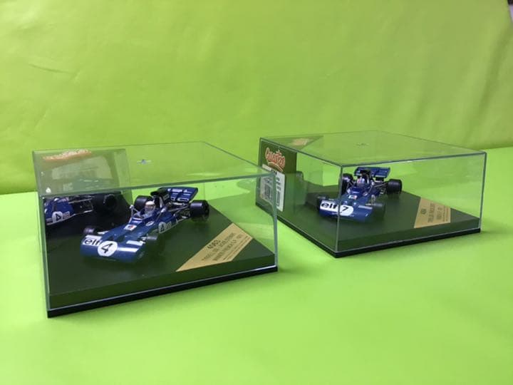 ミニカー Quartzo 4063,4064 TYRRELL003,002 1972