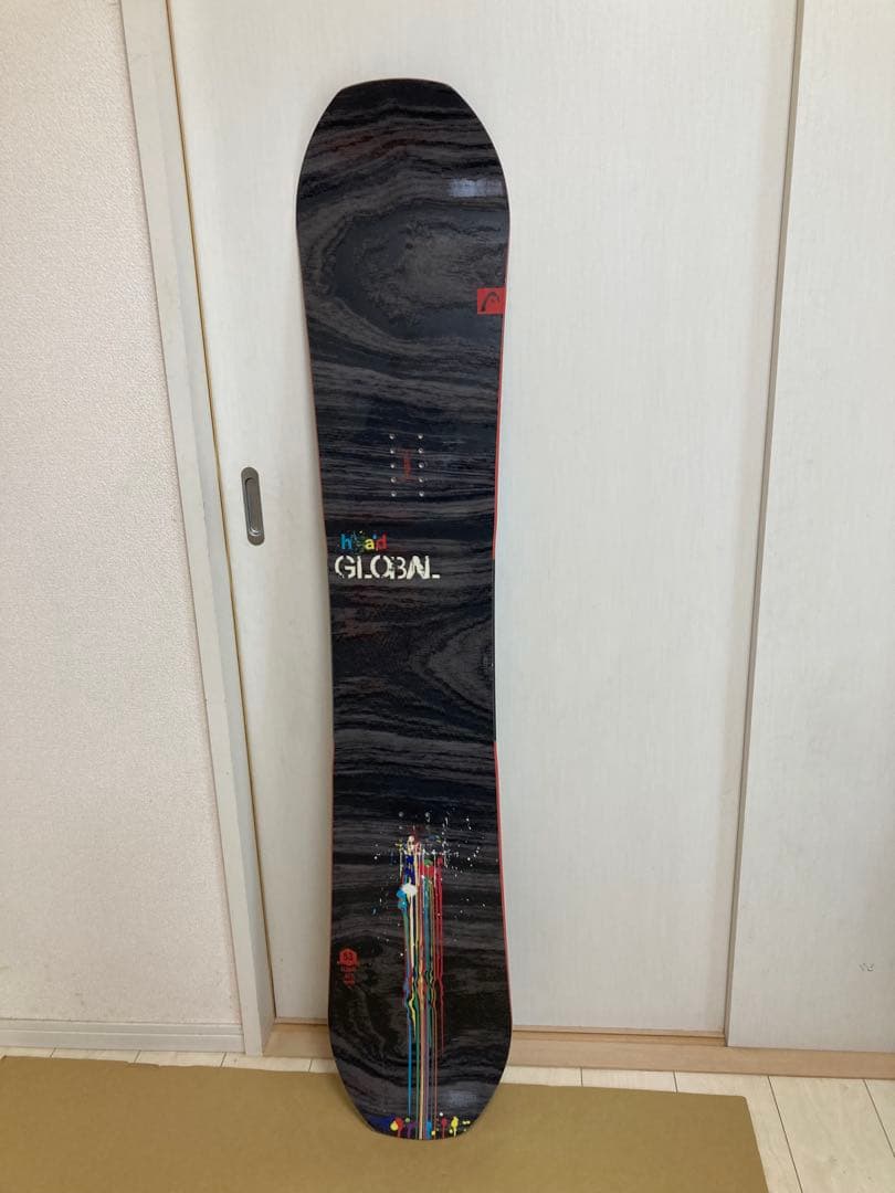 HEAD スノーボード 153cm ツインチップW キャンバー　グラトリ