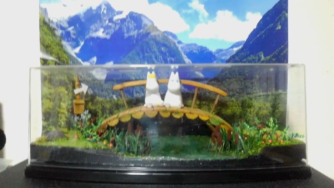 １7777円～値下げ❗ムーミン谷✨フィギュア展示用✨ジオラマ✨３５㎝✨限定１品❗