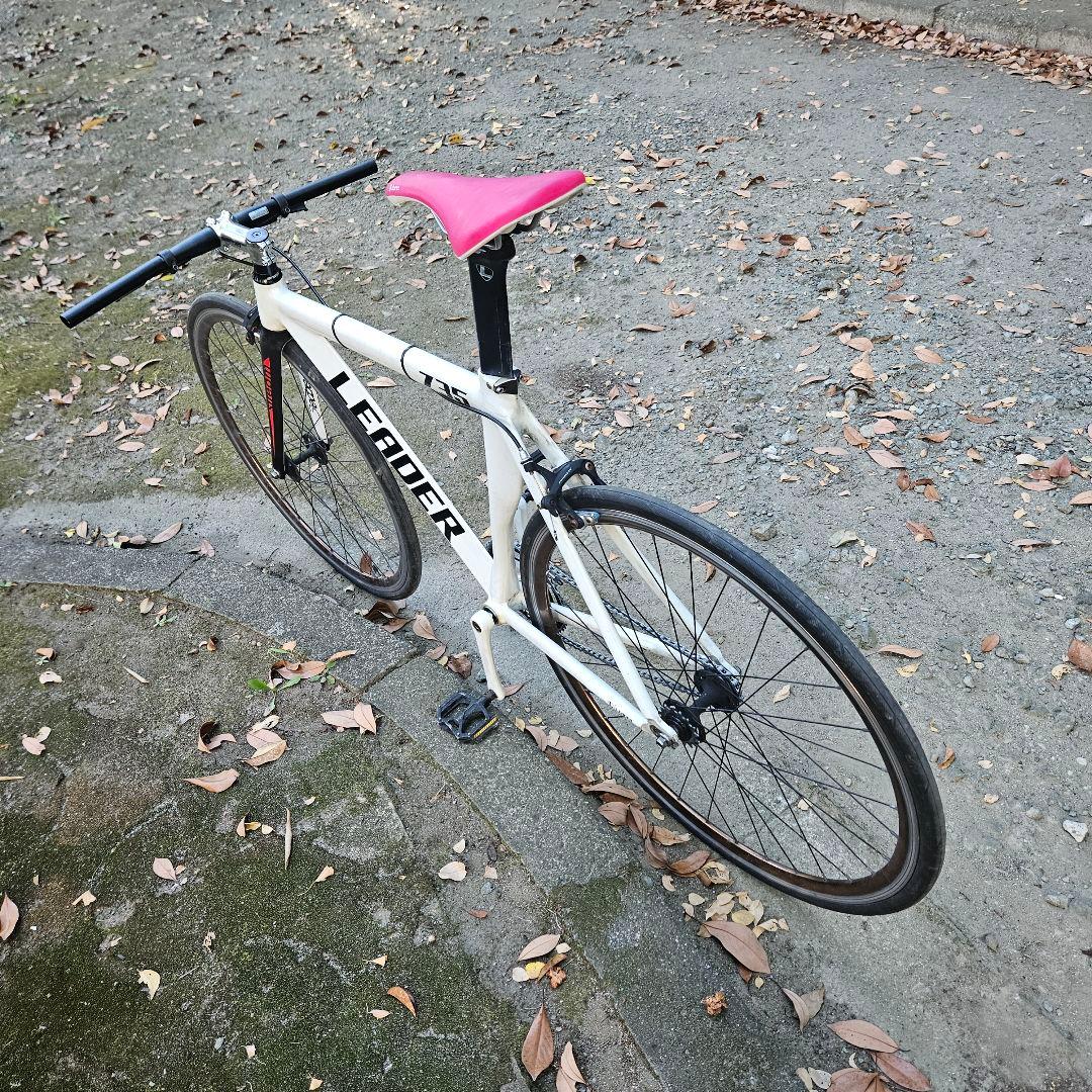 リーダーバイク　735　xs　カーボンフォーク新品　フリー　通勤　通学