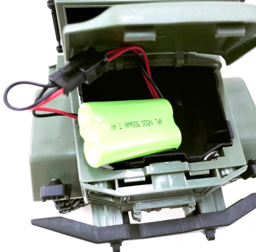 1/16ミリタリートラックラジコン　6輪駆動クローラータイプ　WPL　B-16