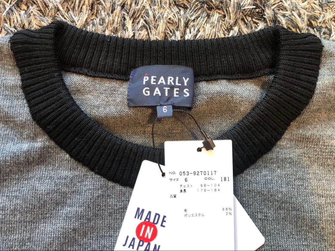 【新品未使用タグ付き】パーリーゲイツ　迷彩　トップス　サイズ6 XL