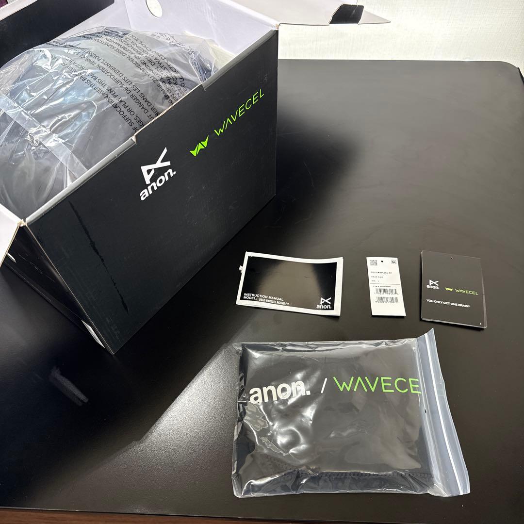 anon OSLO WAVECEL ROUND FIT Lサイズ