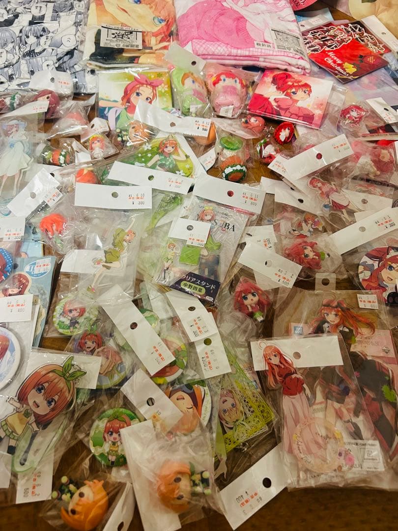 五等分の花嫁 グッズ まとめ売り 一花 二乃 三玖 四葉 五月