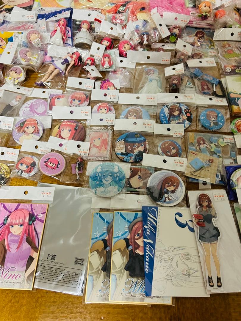 五等分の花嫁 グッズ まとめ売り 一花 二乃 三玖 四葉 五月