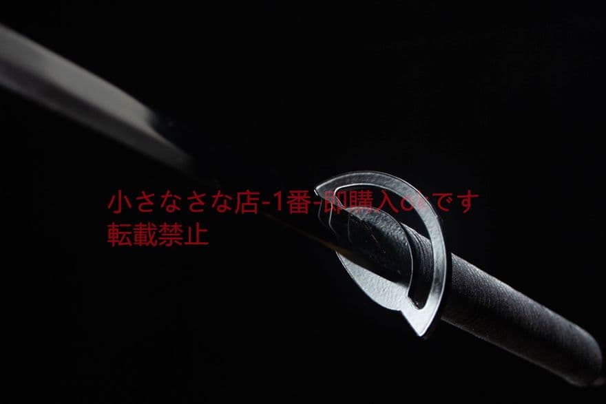 暗黙双刀-高性能マンガン鋼（黒ずみ） 古兵器 武具　刀装具　日本刀模造刀 居合刀