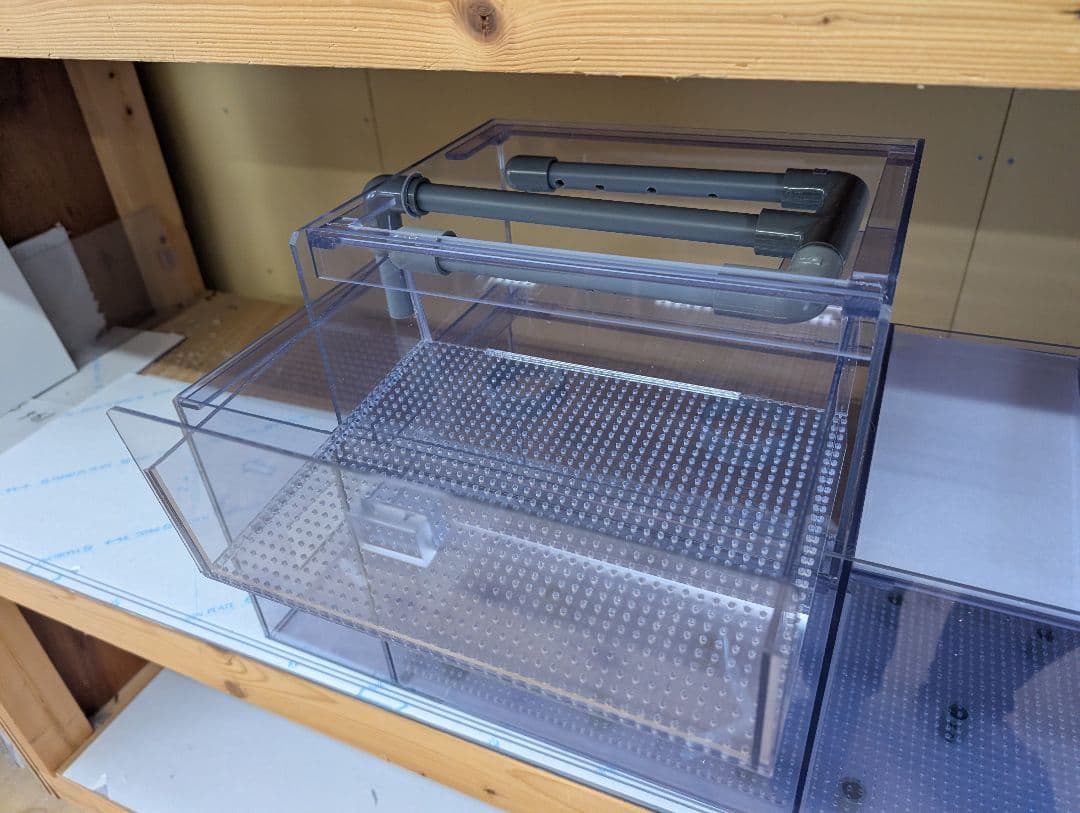 淵がけ　120アクリル水槽用上部フィルター　ワイド250