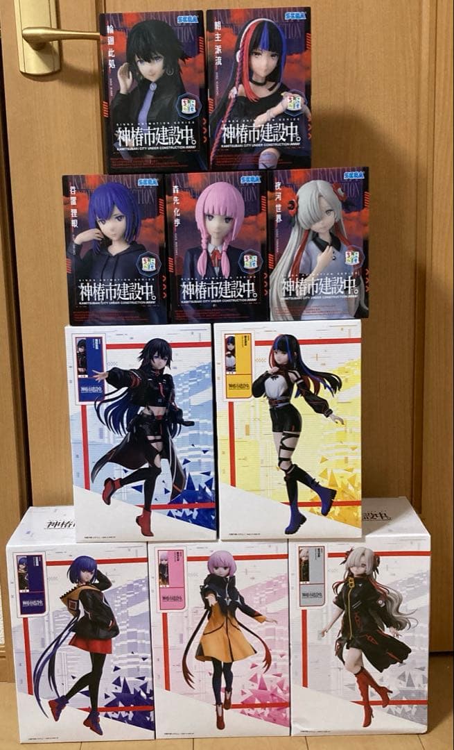 神椿市建設中 フィギュア　ラウンドワン　ちょこのせ　10点