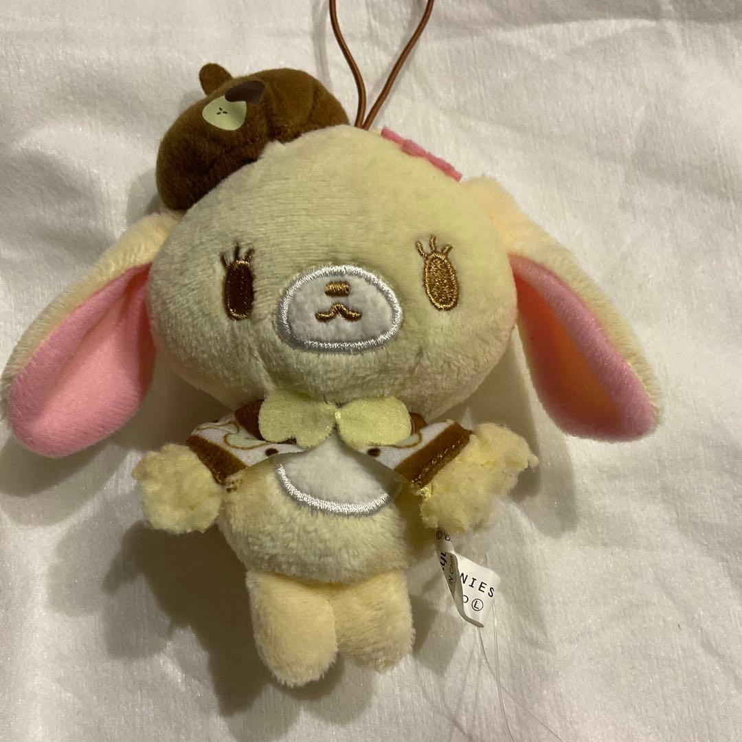 シュガーバニーズ プチフールポンチョマスコット　平成レトロ　サンリオ　はなうさ