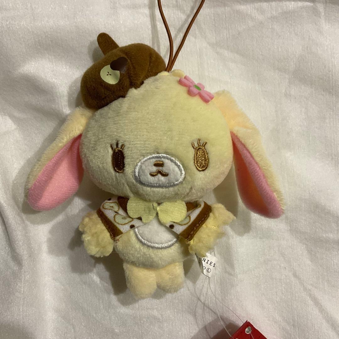 シュガーバニーズ プチフールポンチョマスコット　平成レトロ　サンリオ　はなうさ