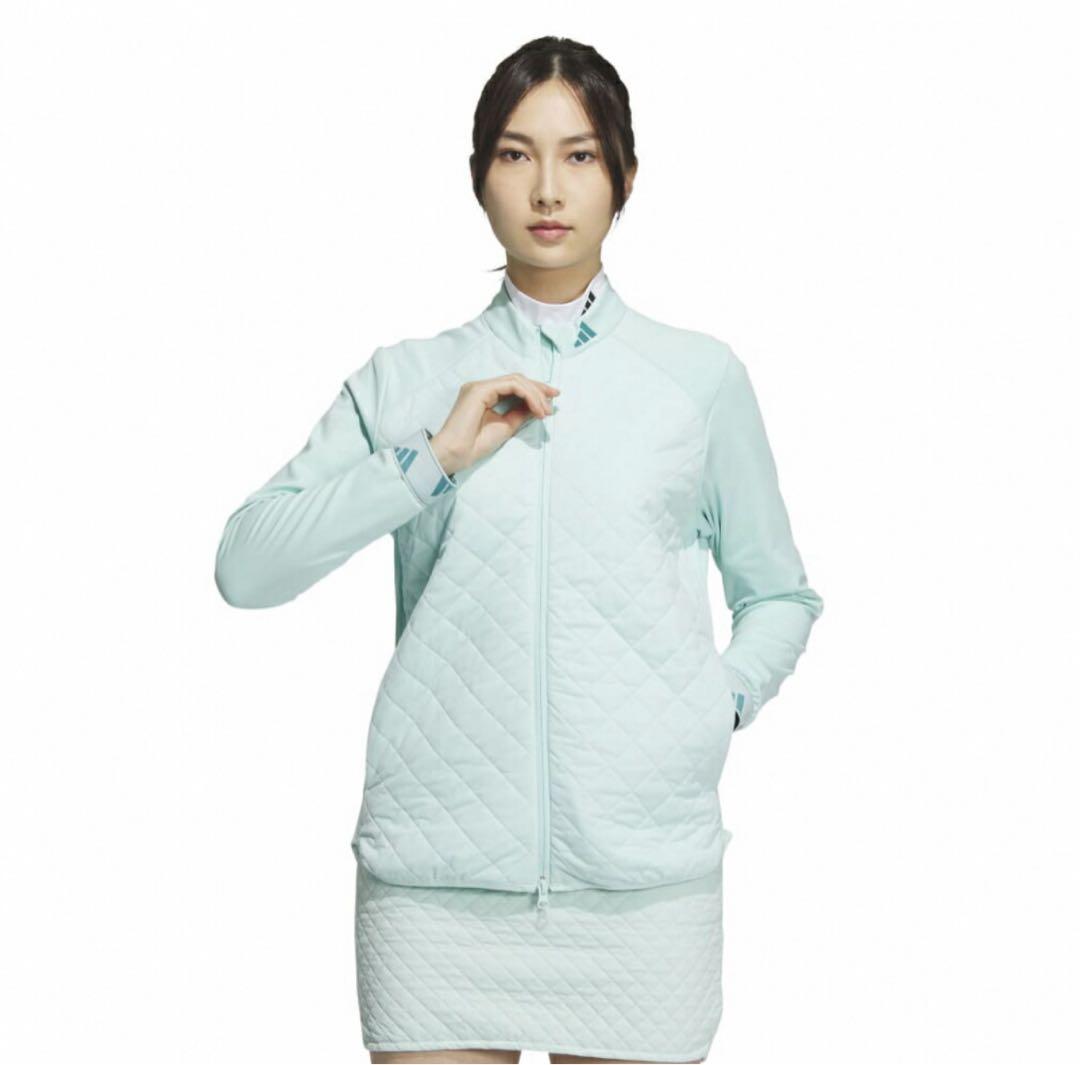 長袖　裏起毛　キルティング　ジャケット　中綿　スカート　セットアップ　春秋　新品