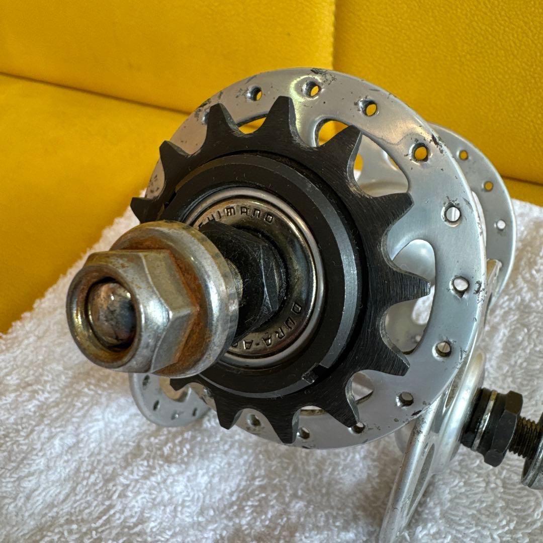 SHIMANO ビンテージ　ピスト　ハブ