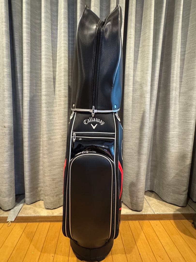 Callaway XHOT ゴルフキャディバッグ ブラック/レッド