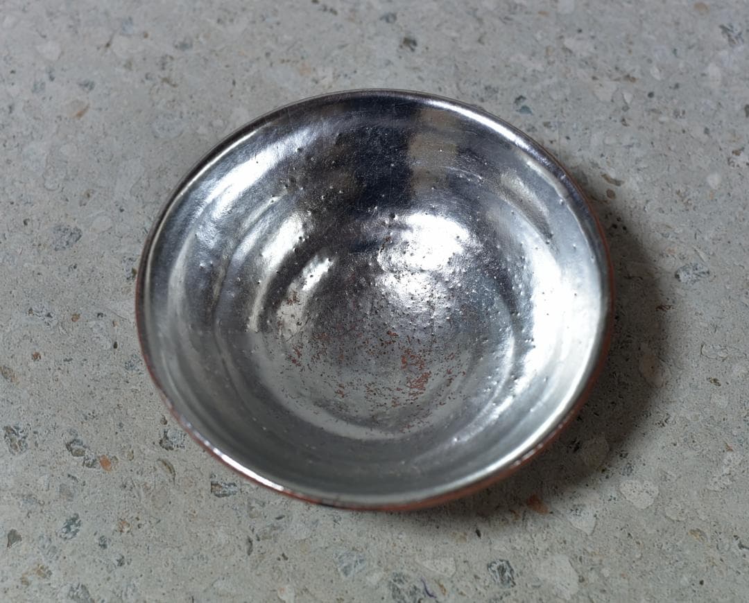 赤楽嶋台茶碗セット　陶楽造　共箱　ＮＯ-112　茶道具