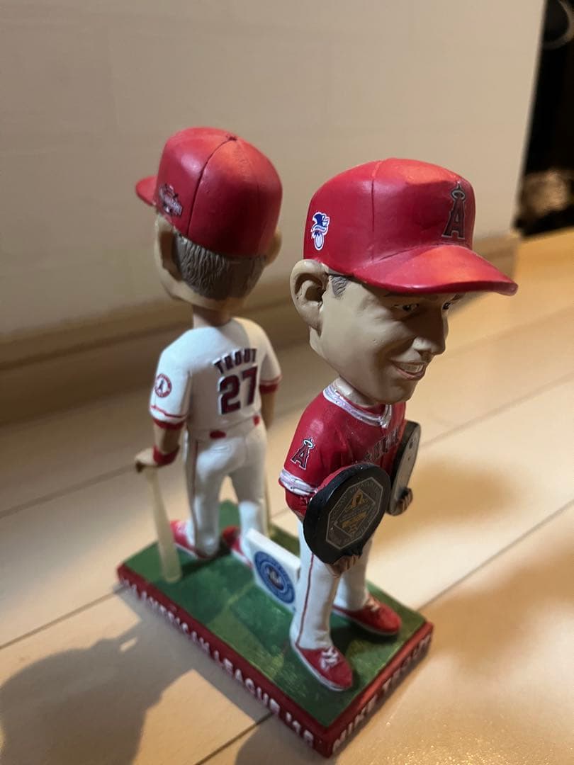 非売品MLB限定品　マイクトラウト　ボブルヘッド　2014年MVP 記念品