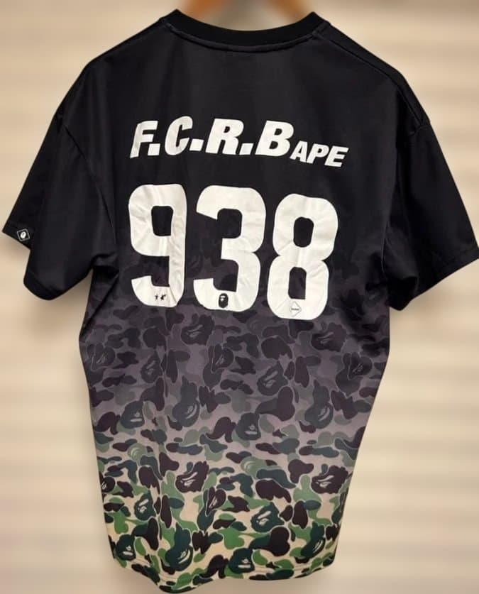 F.C.R.Bape ゲームシャツTシャツ エイプ　ブリストル　ユニフォーム