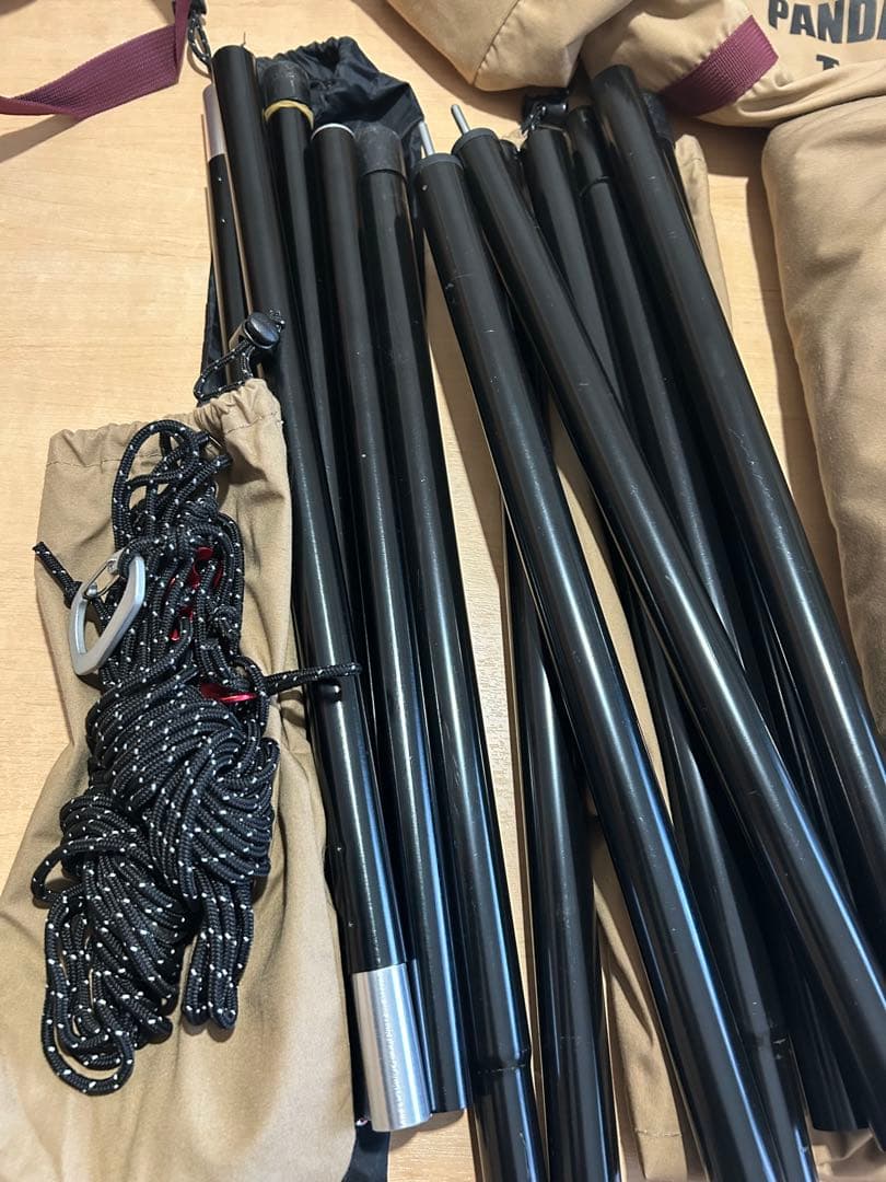 テンマクデザイン パンダtc(インナー+グランドシート付属)+パンダタープtc