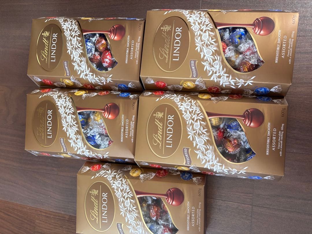 リンツ リンドール アソート チョコレート（5箱)