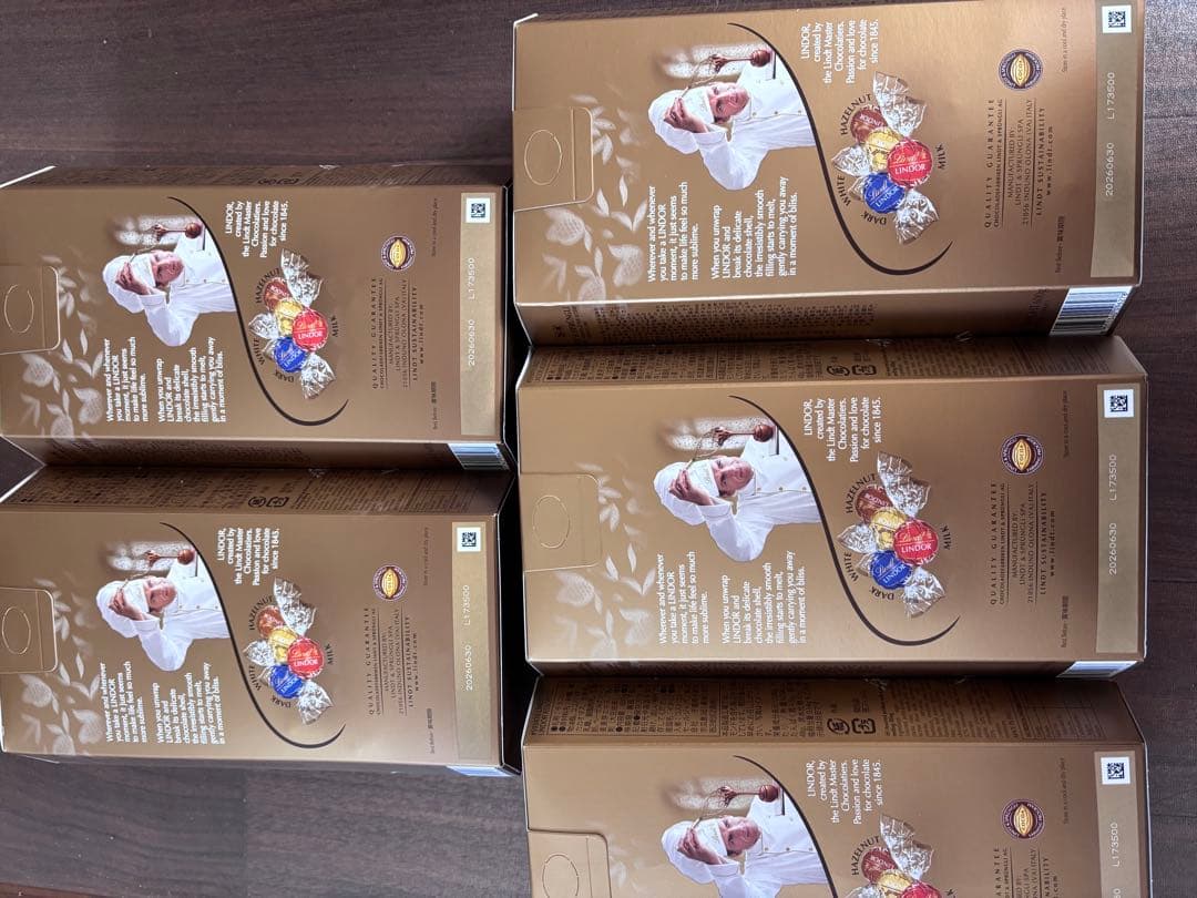 リンツ リンドール アソート チョコレート（5箱)