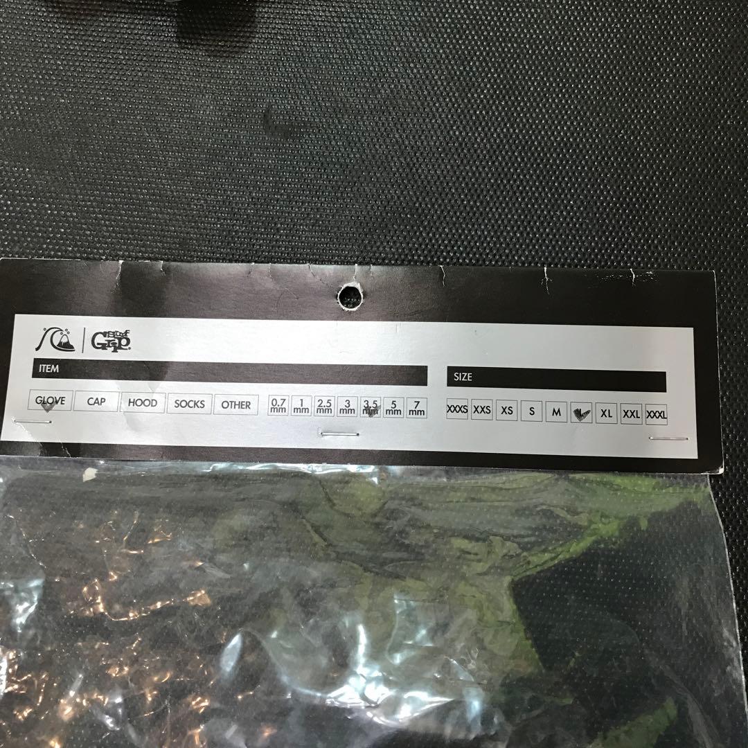 Lサイズ ネオプレン グローブ 滑り止め付き　クイックシルバー